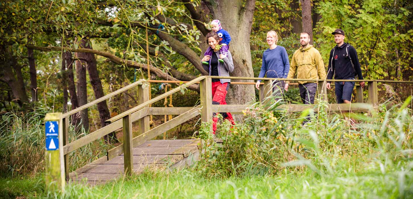 Vandring på Øhavsstien på Sydfyn