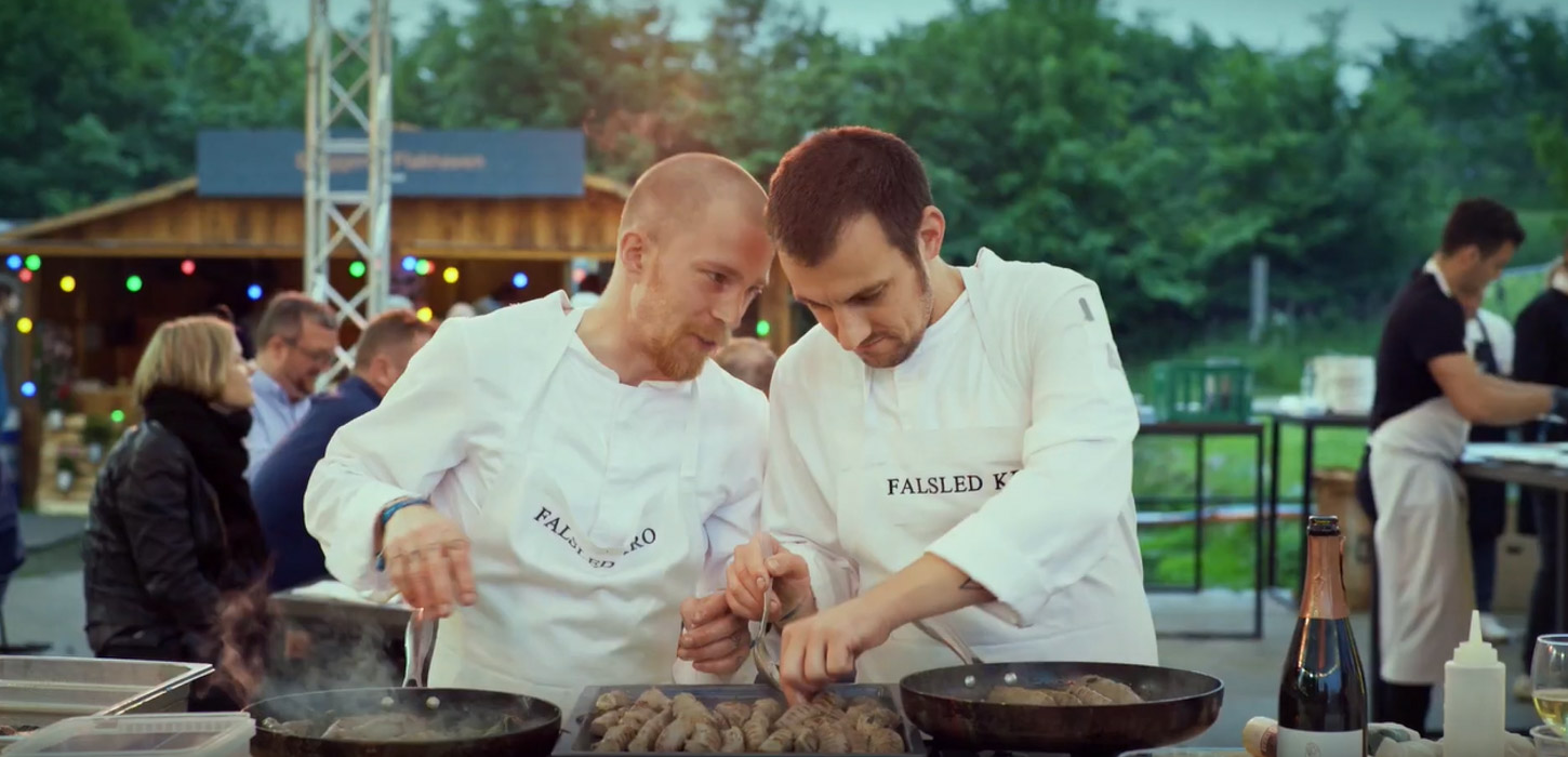 To kokke fra Falsled laver mad til Tasteland på festivalen Heartland