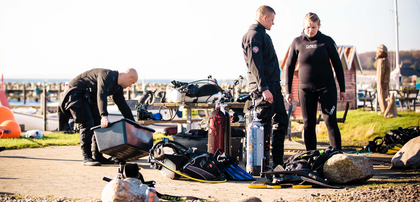 Dykning dyk diving aktiv hav Fyn øhavet