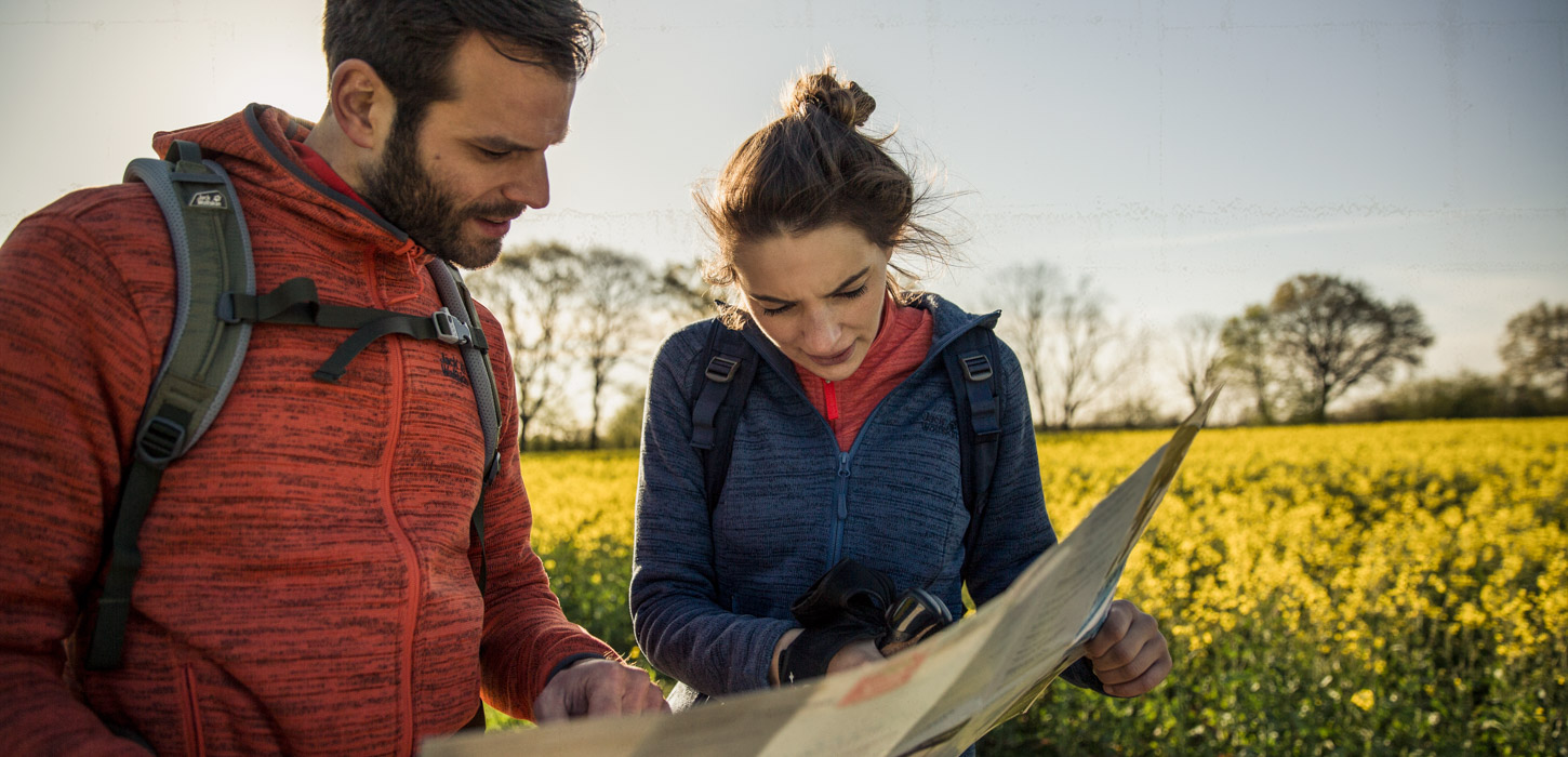 Vandring på Øhavsstien på Sydfyn