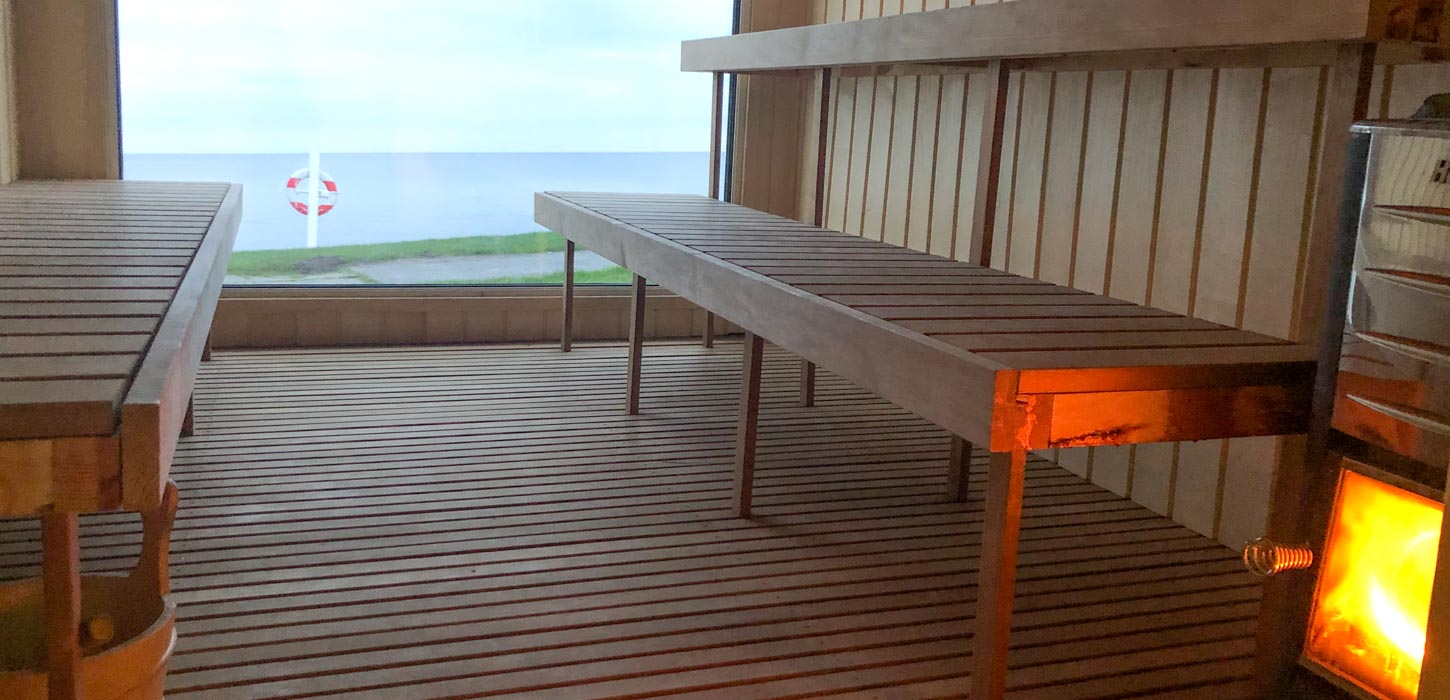 Vinterbadning og sauna Fuglsang sauna og friluftbad ved Tørresø strand