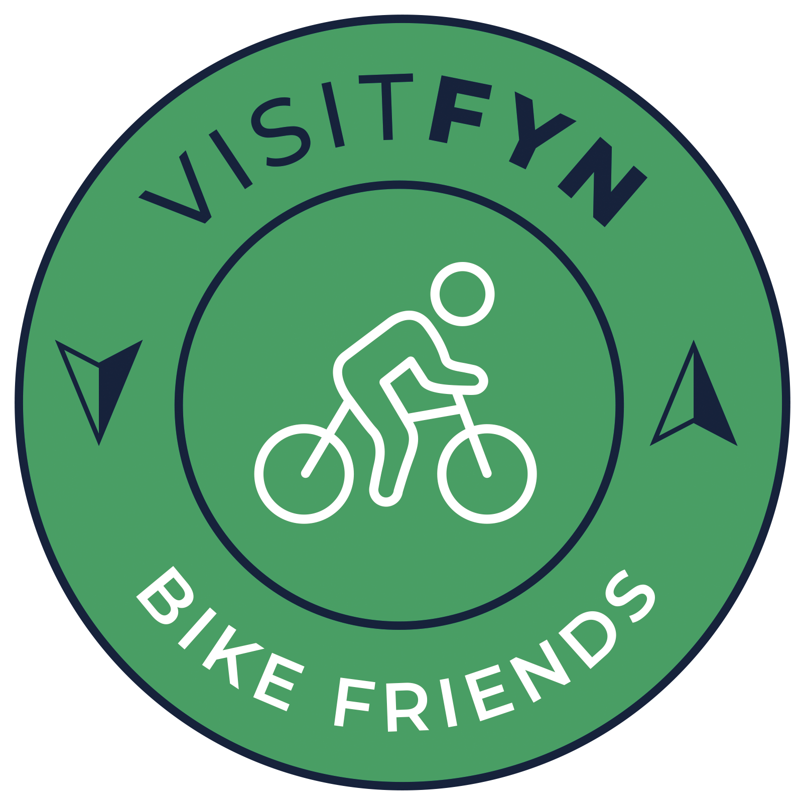 Et logo til signalering af Bike Friends 