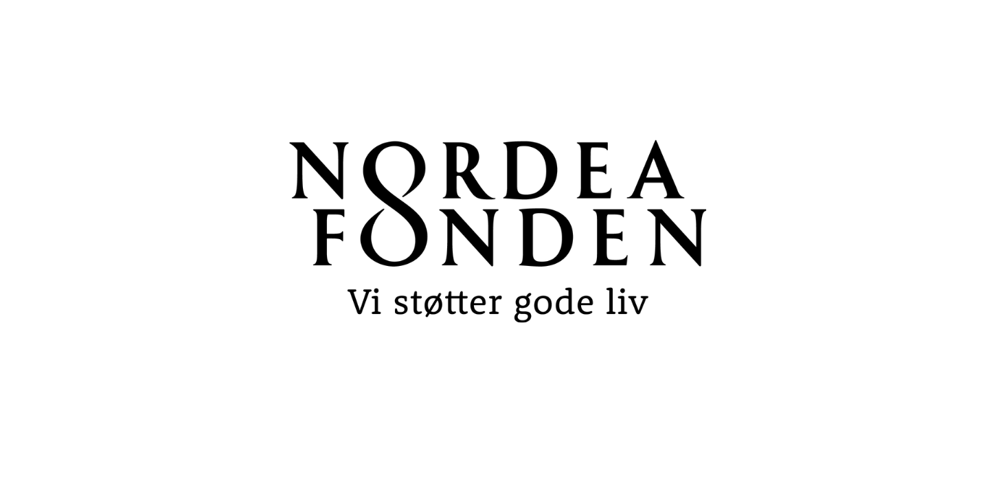 Nordea-fondens logo centreret