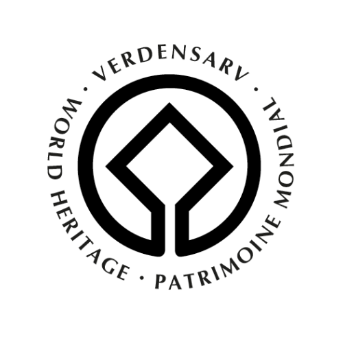 UNESCO's verdensarvs logo-stempel 
