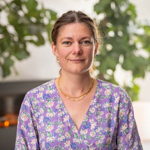 Portræt af Nicoline Madsen Sjødahl