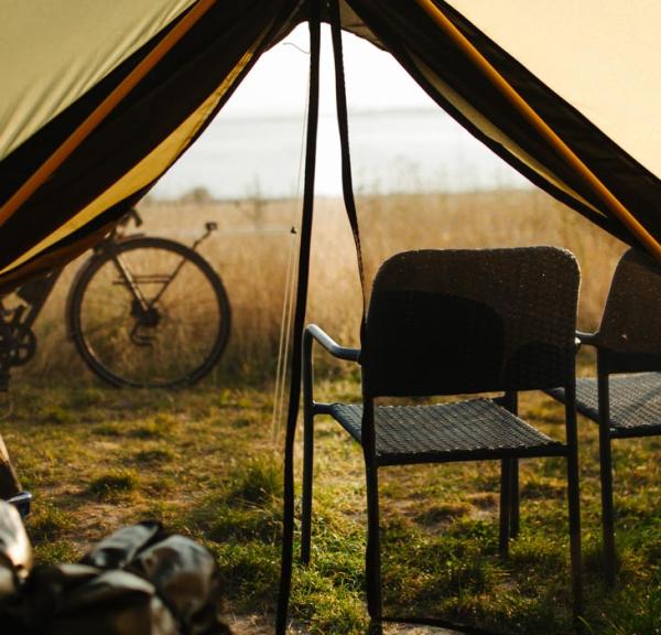 overnatning telt camping cykling natur ærø ærøskøbing fyn