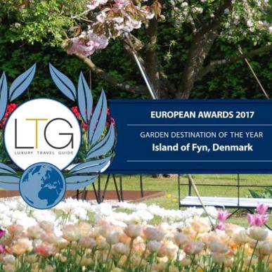 Fyn vinder The Luxury Travel Guides pris: Garden Destination of the year 2017