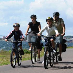 cykelsti ved Svendborg Sund 