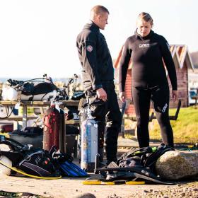 Dykning dyk diving aktiv hav Fyn øhavet