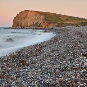 dovns klint langeland fyn natur strand hav