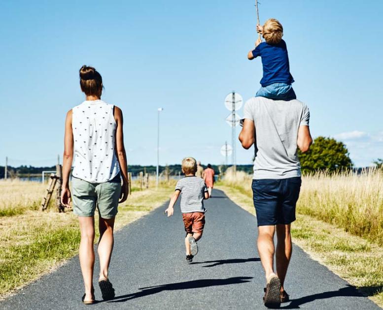 Familie på Skarø